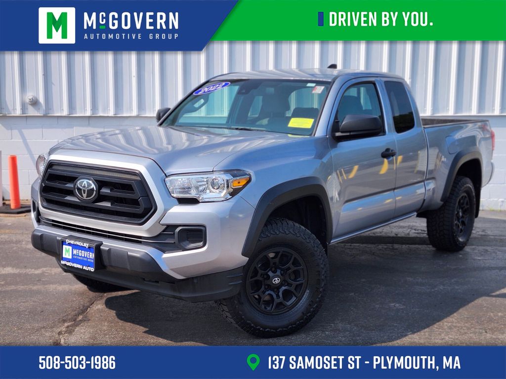 Celestial Silver Metallic 2022 Toyota Tacoma Pickup Truck Four-Wheel Drive 6-Speed Automatic