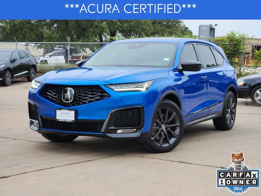 Double Apex Blue Pearl 2026 Acura MDX SH-AWD with A-SPEC Package SUV / Crossover All-Wheel Drive Automatic