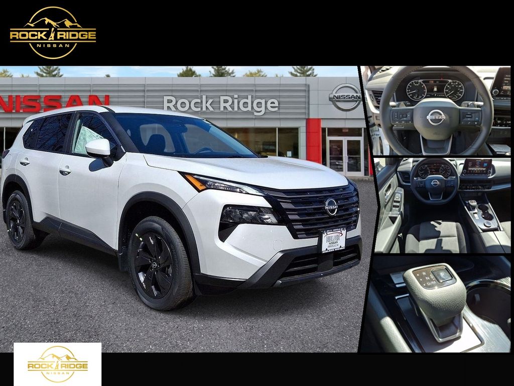 White Pearl 2026 Nissan Rogue SUV / Crossover All-Wheel Drive Continuously Variable Transmission