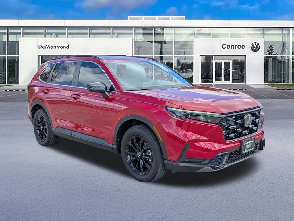 2025 Honda CR-V Hybrid Sport-L Red at Community Honda