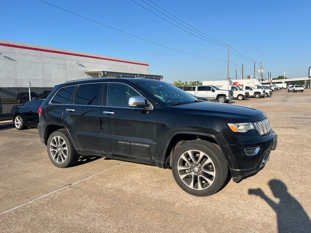 2018 Jeep Grand Cherokee Overland Black at Autostrade