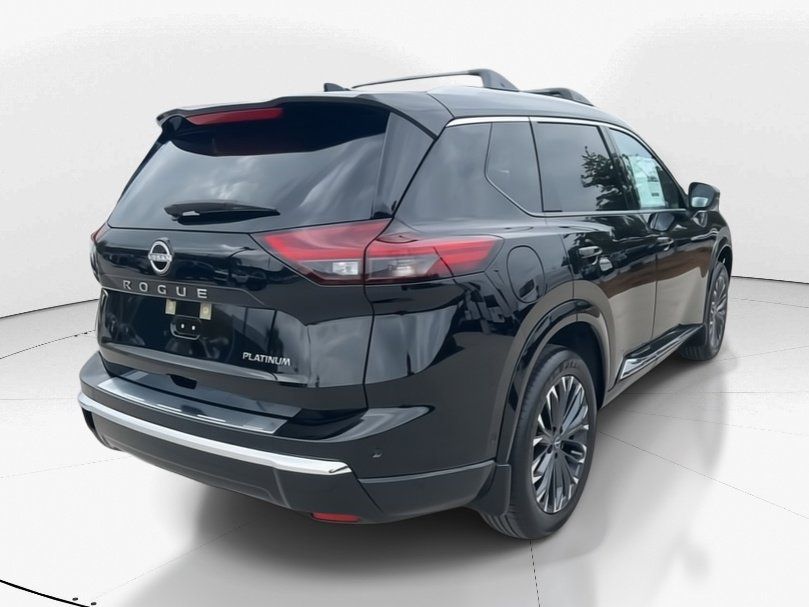2025 Super Black Nissan Rogue Platinum FWD SUV