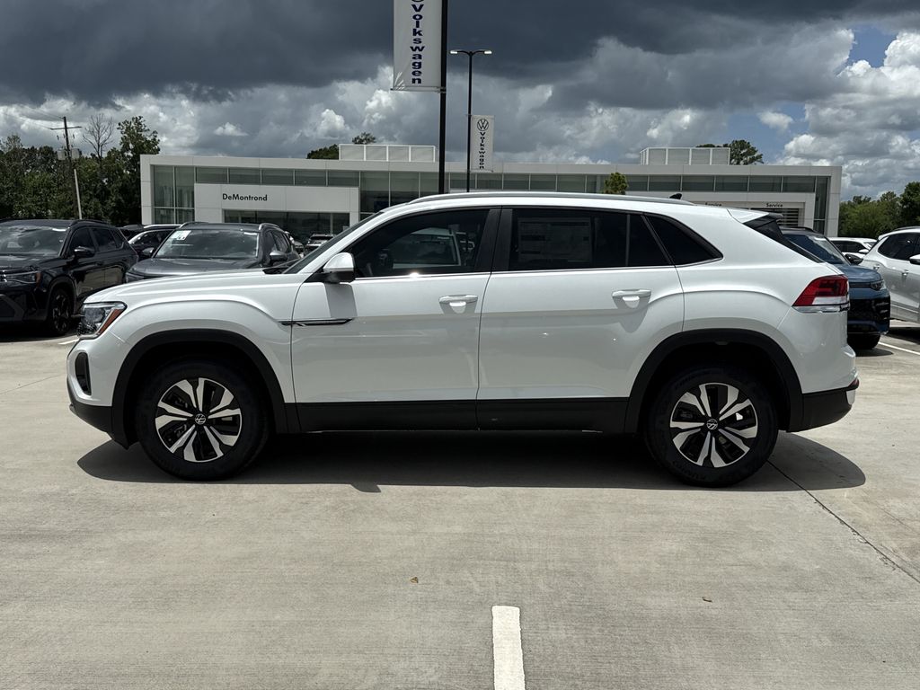 2026 Volkswagen Atlas Cross Sport 2.0T SE White at DeMontrond Auto Country