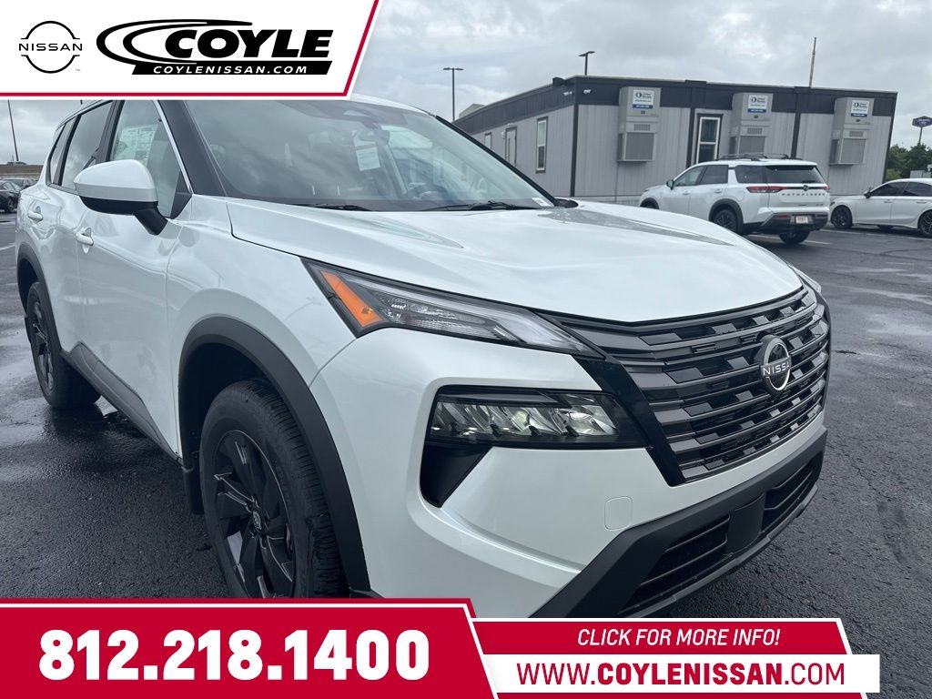 Everest White Pearl Tricoat 2026 Nissan Rogue SUV / Crossover All-Wheel Drive Continuously Variable Transmission