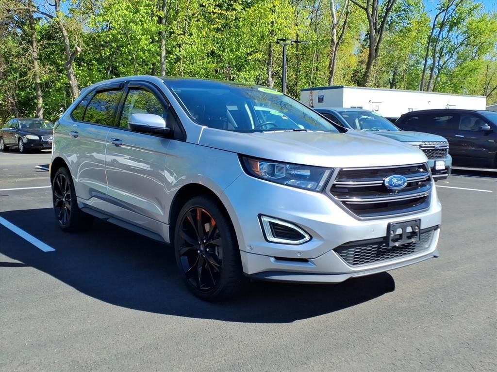 Ingot Silver 2018 Ford Edge Sport AWD SUV / Crossover All-Wheel Drive 6-Speed Automatic