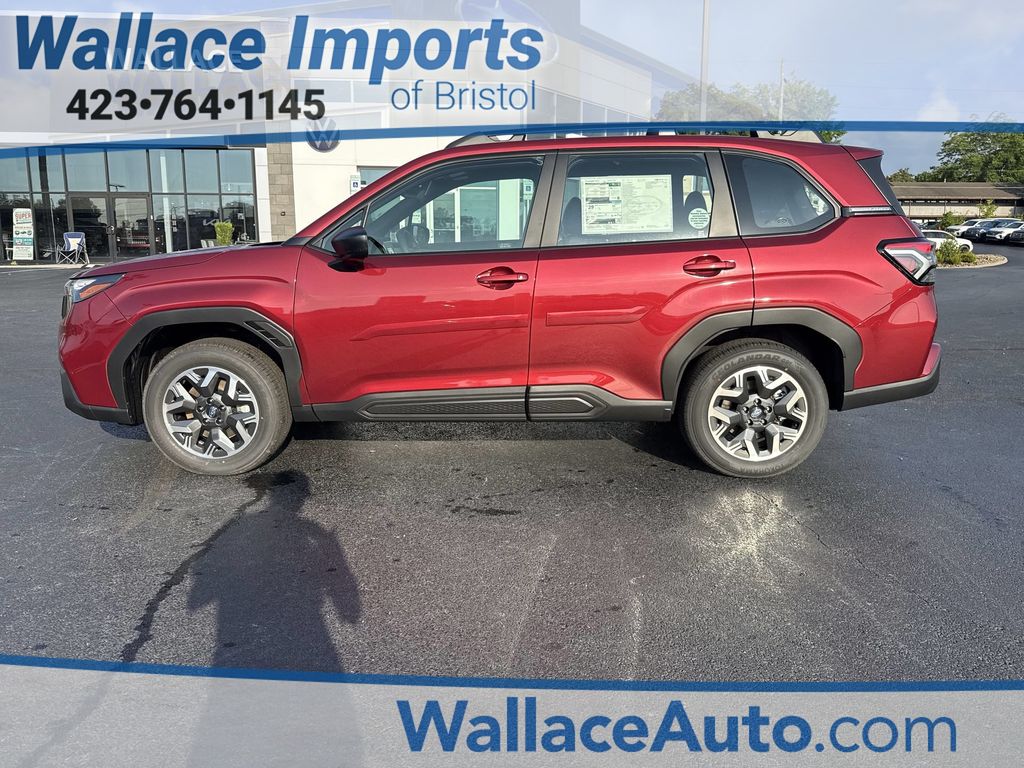 Crimson Red Pearl 2026 Subaru Forester SUV / Crossover All-Wheel Drive Continuously Variable Transmission