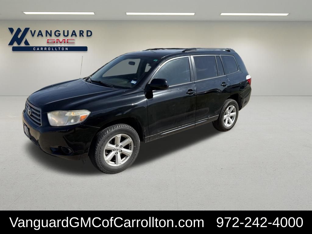 Black 2010 Toyota Highlander SUV / Crossover Front-Wheel Drive 6-Speed Automatic Overdrive