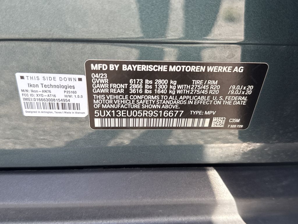 2024 BMW X5 sDrive40i Blue at Mac Haik CDJR North Houston