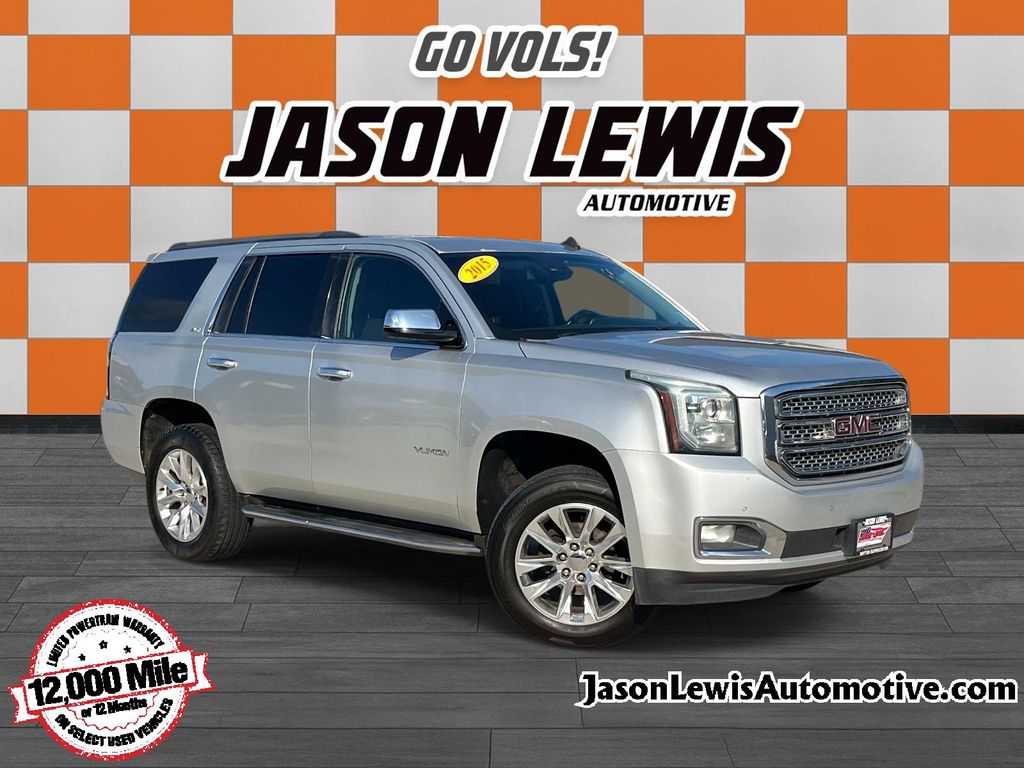 Quicksilver Metallic 2015 GMC Yukon SUV / Crossover Four-Wheel Drive 6-Speed Automatic Overdrive
