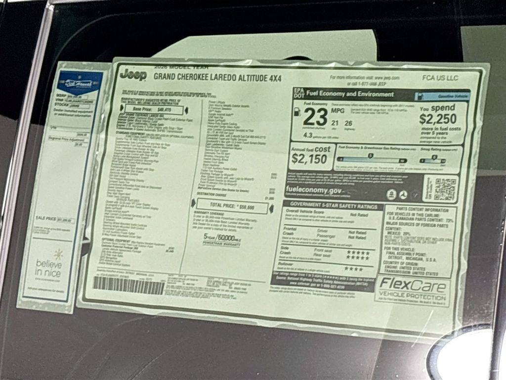 2026 Jeep Grand Cherokee Laredo