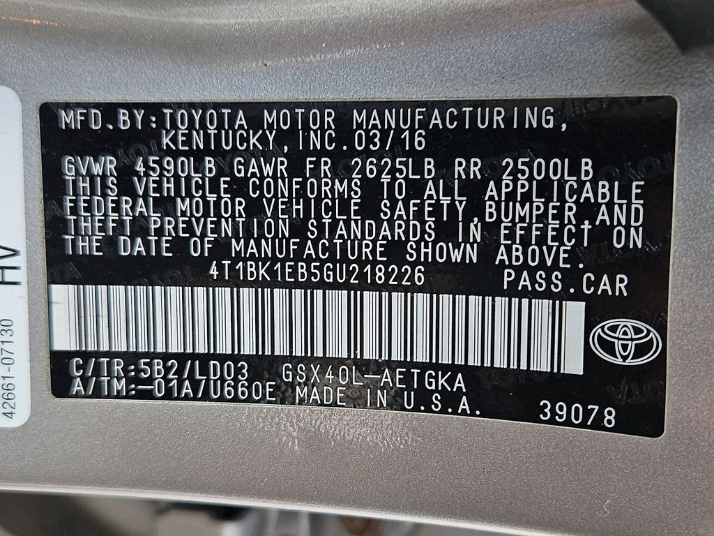 Thumbnail: 2016 Toyota Avalon - 27