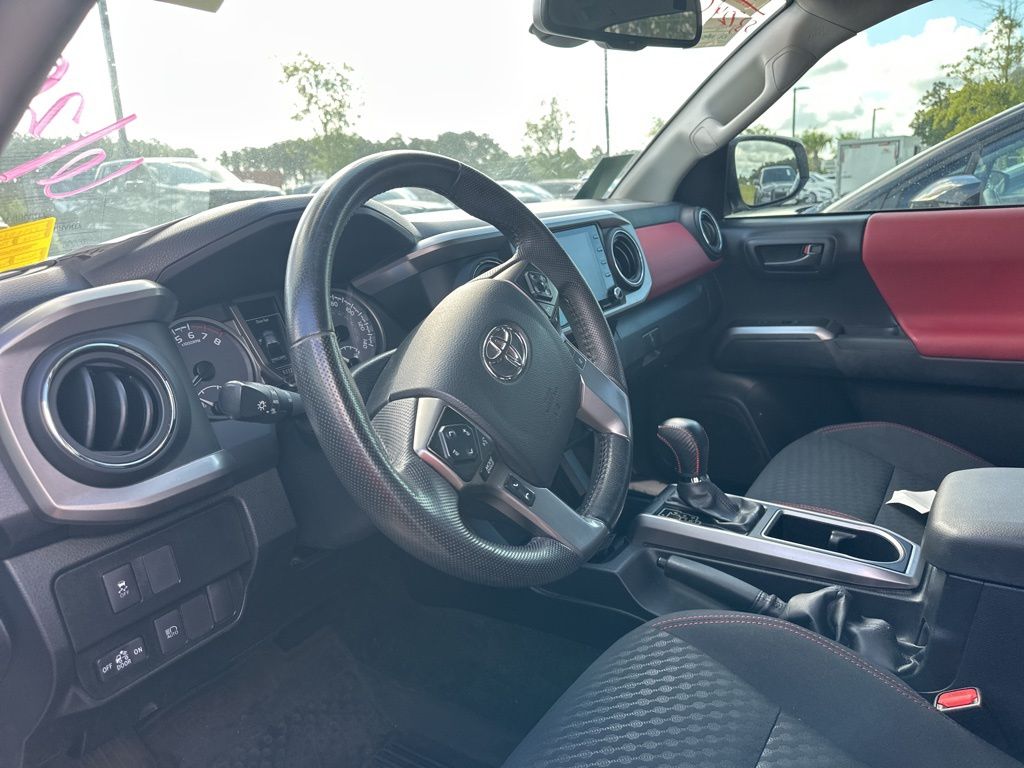 2022 White Toyota Tacoma 2WD SR5 RWD Truck