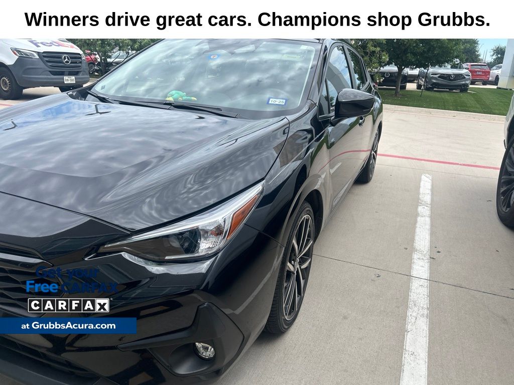 Crystal Black Silica 2024 Subaru Impreza Sport AWD Wagon All-Wheel Drive Continuously Variable Transmission
