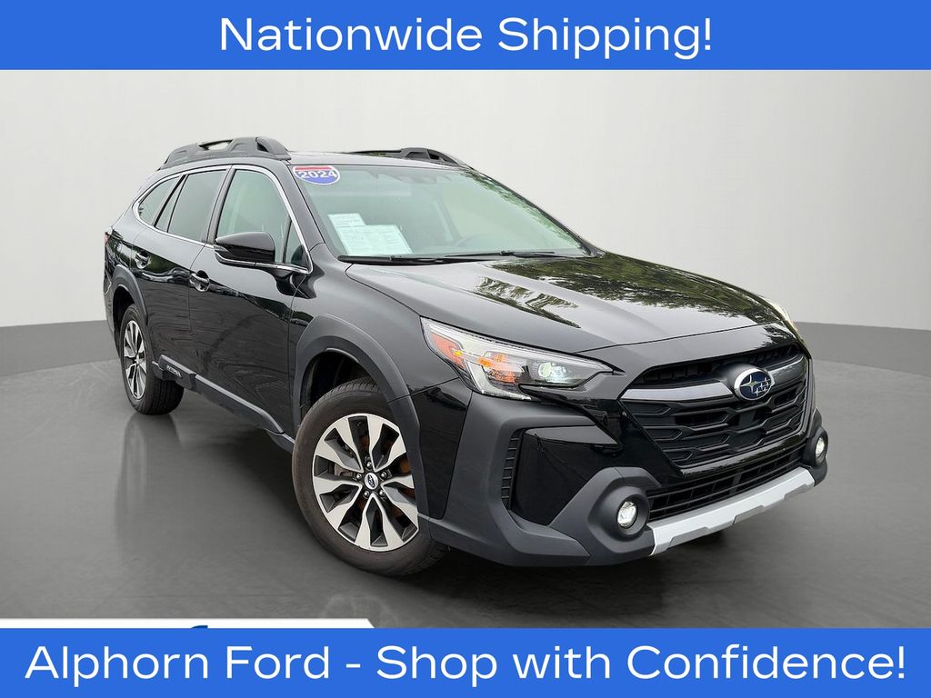 Crystal Black Silica 2024 Subaru Outback SUV / Crossover All-Wheel Drive Continuously Variable Transmission