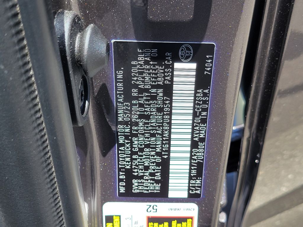 Certified Used 2023 Gray Toyota SE image 17