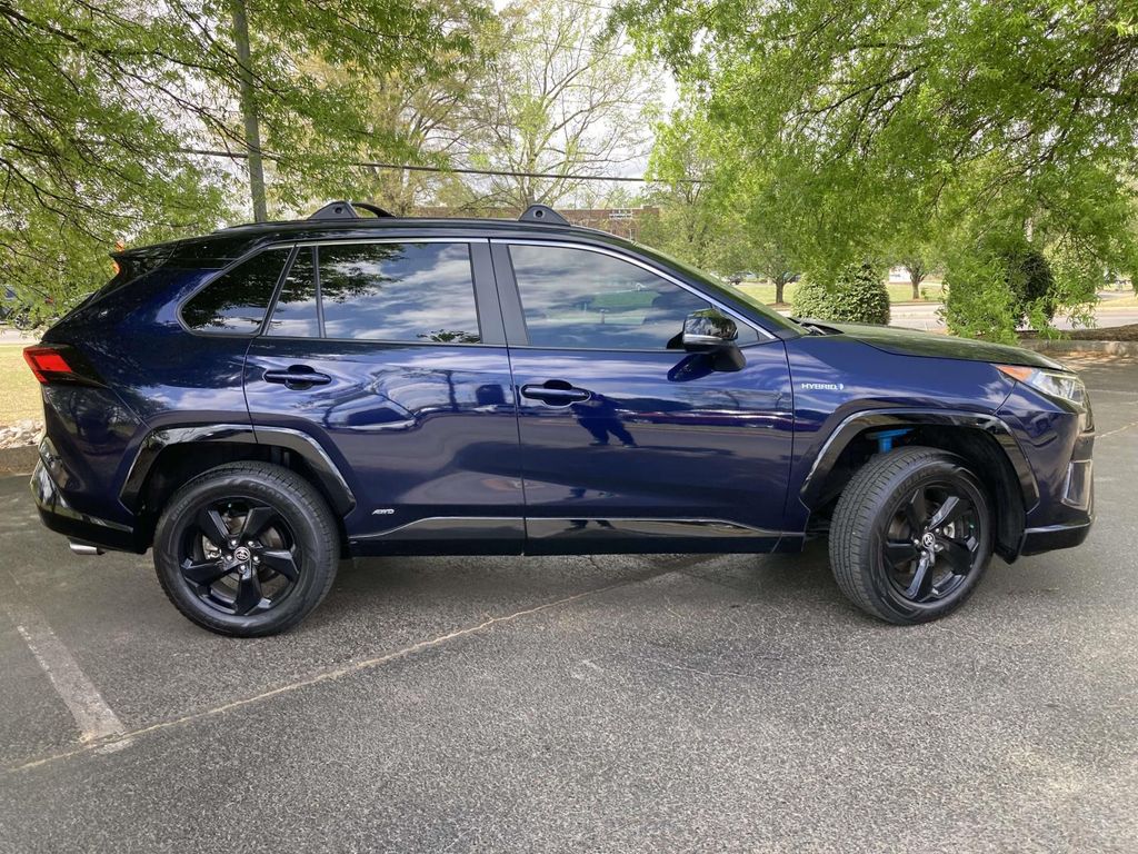 Used 2021 Blue Toyota XSE image 2