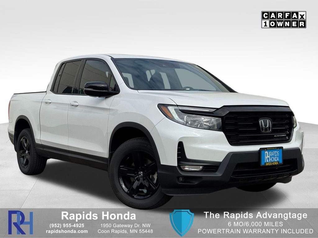 Platinum White Pearl 2023 Honda Ridgeline Pickup Truck All-Wheel Drive 9-Speed Automatic