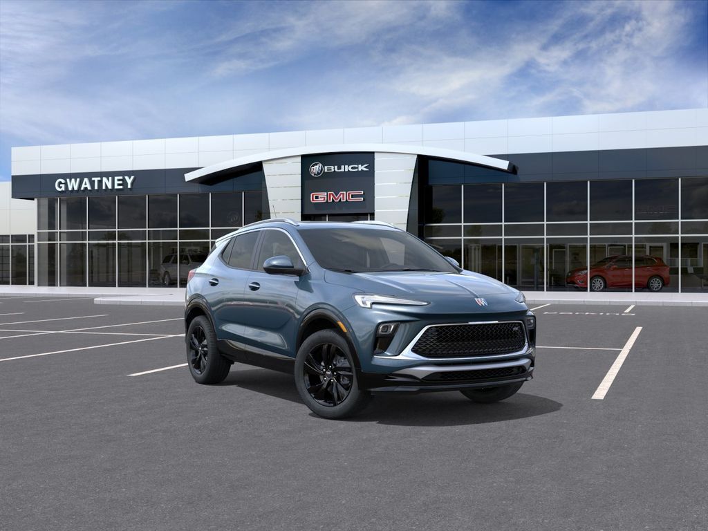 Ocean Blue Metallic 2026 Buick Encore GX SUV / Crossover Front-Wheel Drive Continuously Variable Transmission