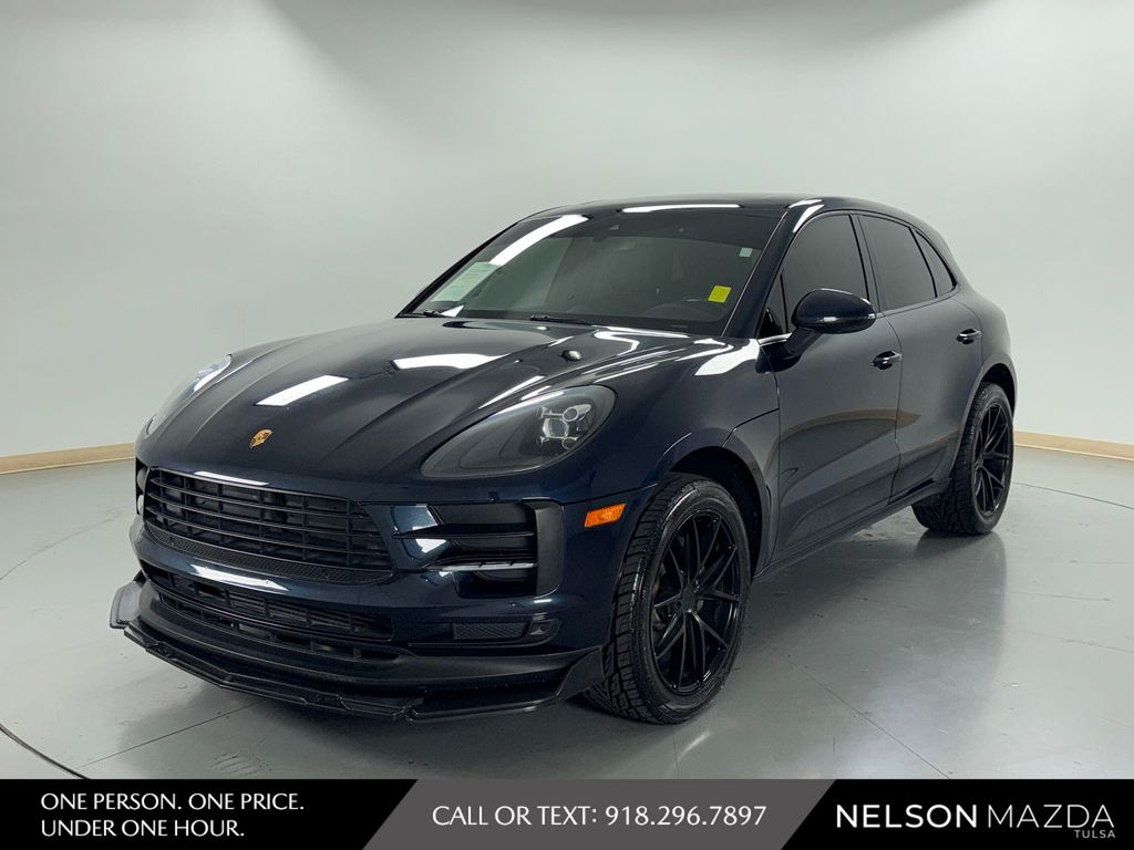 Blue 2020 Porsche Macan SUV / Crossover All-Wheel Drive 7-Speed Automatic