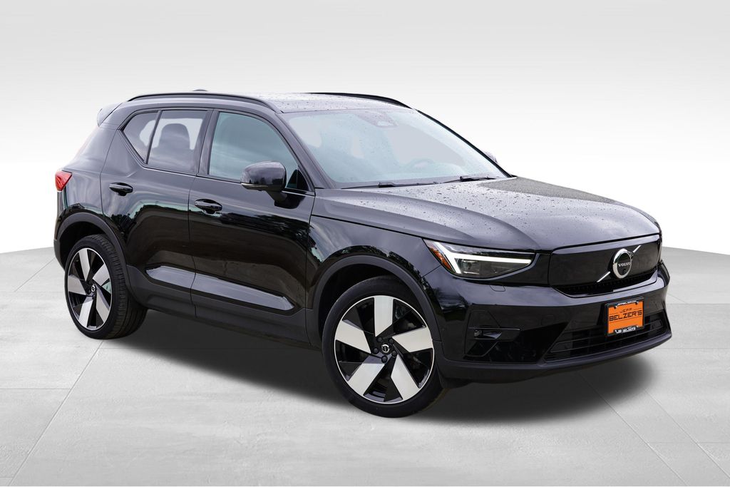 Black Stone 2023 Volvo XC40 Recharge SUV / Crossover All-Wheel Drive 1-Speed Automatic
