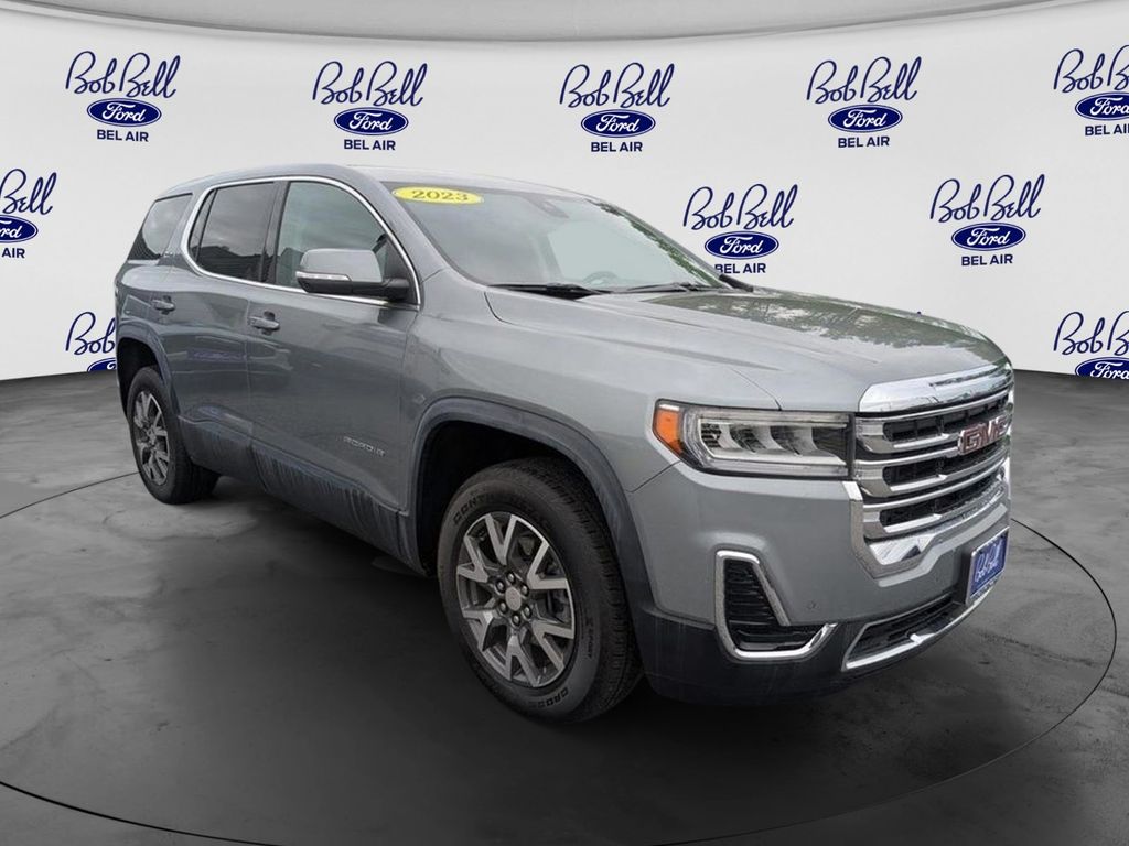 Sterling Metallic 2023 GMC Acadia SLE AWD SUV / Crossover Four-Wheel Drive 9-Speed Automatic