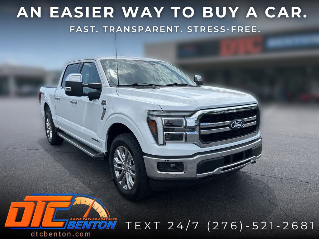 Oxford White 2025 Ford F-150 Pickup Truck Four-Wheel Drive Automatic