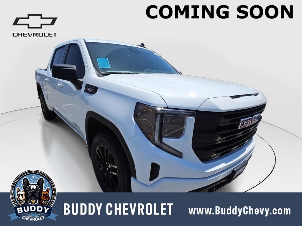 Summit White 2023 GMC Sierra 1500 Pickup Truck Four-Wheel Drive Automatic