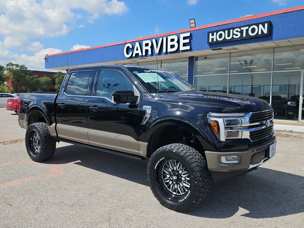 Black 2026 Ford F-150 King Ranch SuperCrew 4WD Pickup Truck Four-Wheel Drive Automatic