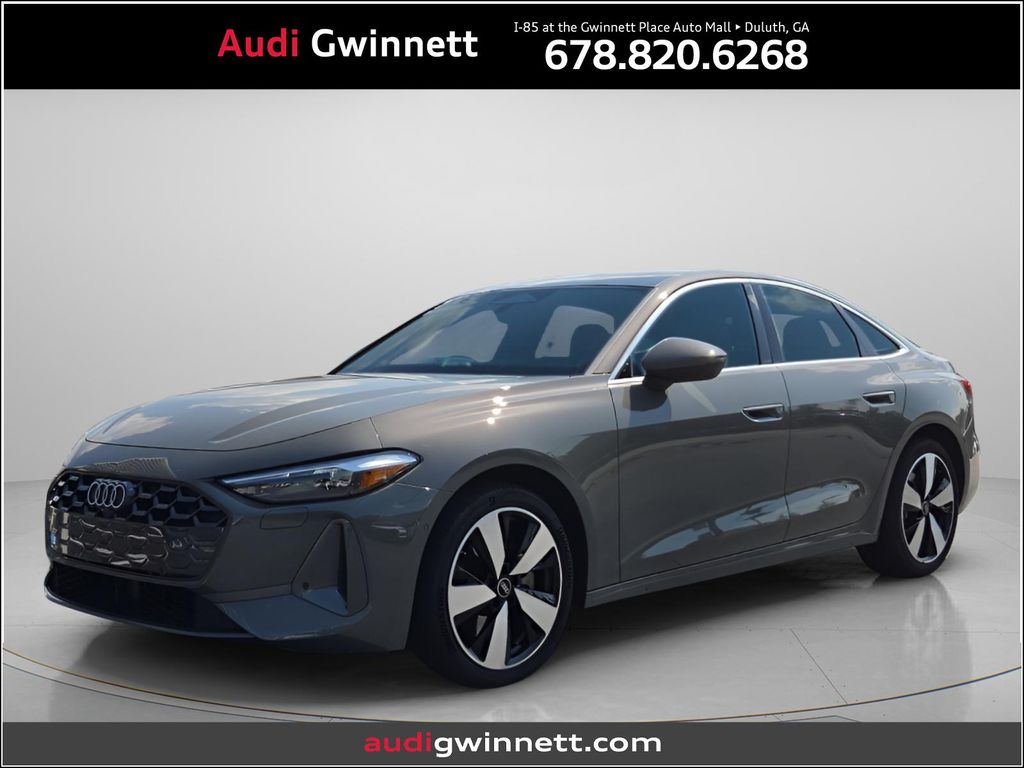 Gray Metallic 2025 Audi A5 Coupe 7-Speed Automatic