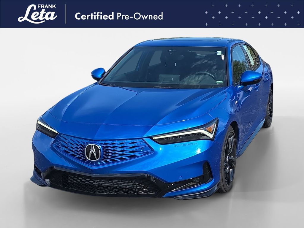 Apex Blue Pearl 2026 Acura Integra FWD with Technology and A-SPEC Package Sedan Front-Wheel Drive Continuously Variable Transmission