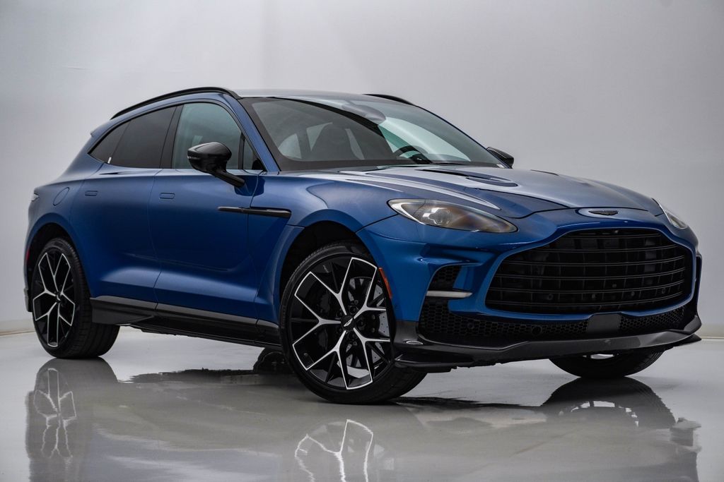Plasma Blue 2025 Aston Martin DBX SUV / Crossover All-Wheel Drive 9-Speed Automatic