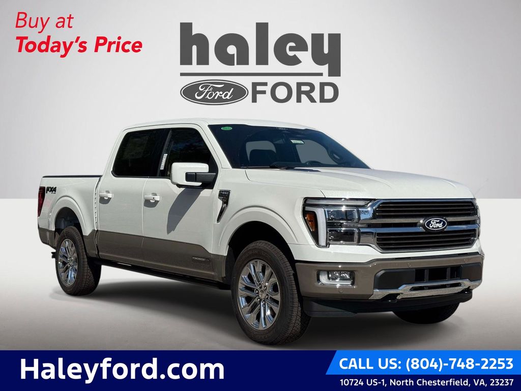 Star White Metallic Tri-Coat 2026 Ford F-150 Pickup Truck Four-Wheel Drive Automatic