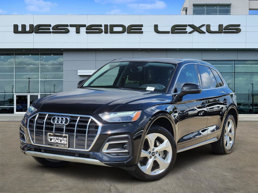2021 Audi Q5 45 Premium Plus Black at Classic Chevrolet Galveston