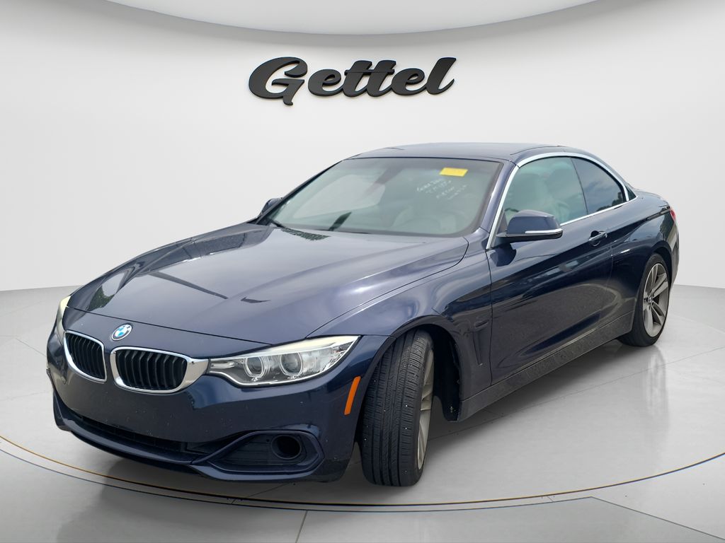 Imperial Blue Metallic 2016 BMW 4 Series Convertible Rear-Wheel Drive 8-Speed Automatic