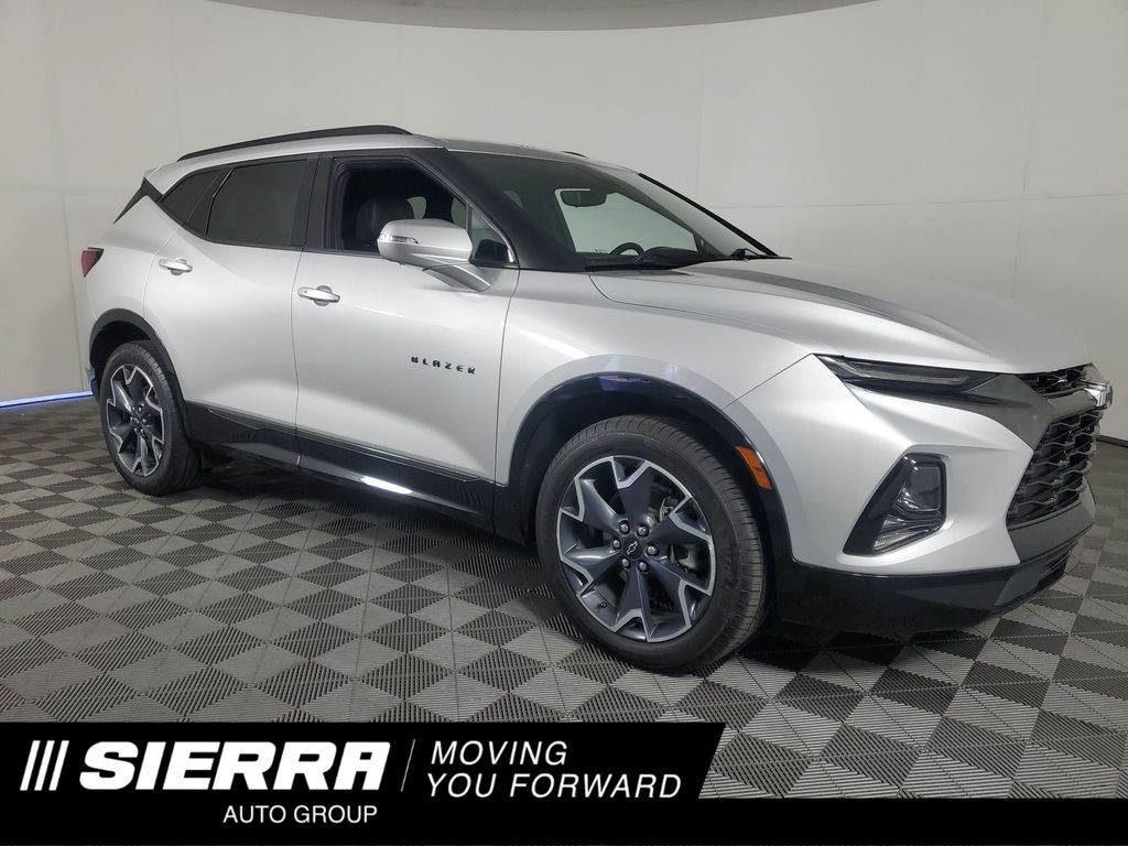 Silver Ice Metallic 2021 Chevrolet Blazer SUV / Crossover Front-Wheel Drive 9-Speed Automatic