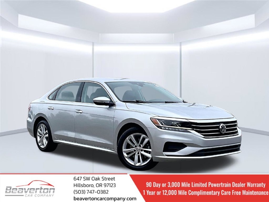 Silver 2020 Volkswagen Passat Sedan Front-Wheel Drive 6-Speed Automatic