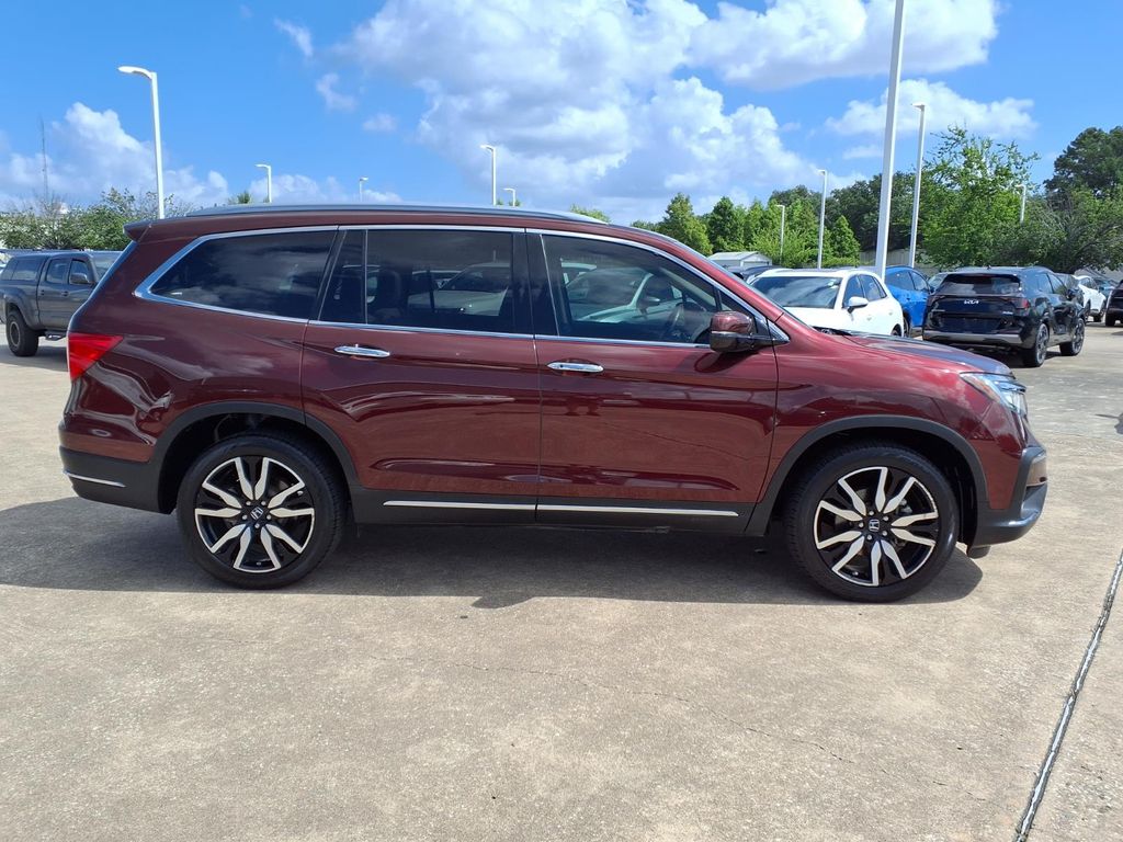 2021 Honda Pilot Elite Red at DeMontrond Automotive Group