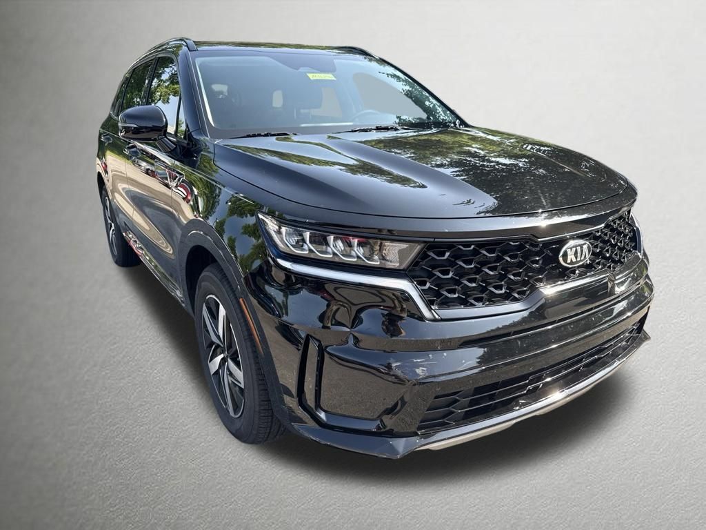 Ebony Black 2021 Kia Sorento SUV / Crossover Front-Wheel Drive 8-Speed Automatic