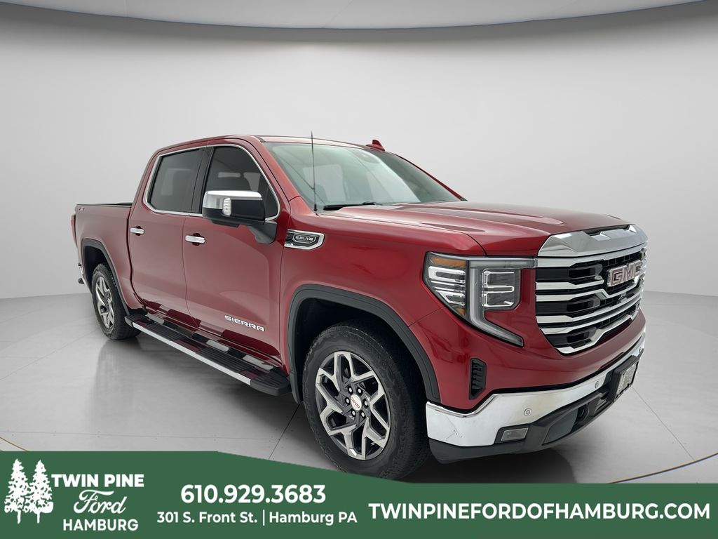 Cayenne Red Tintcoat 2022 GMC Sierra 1500 Pickup Truck Four-Wheel Drive Automatic