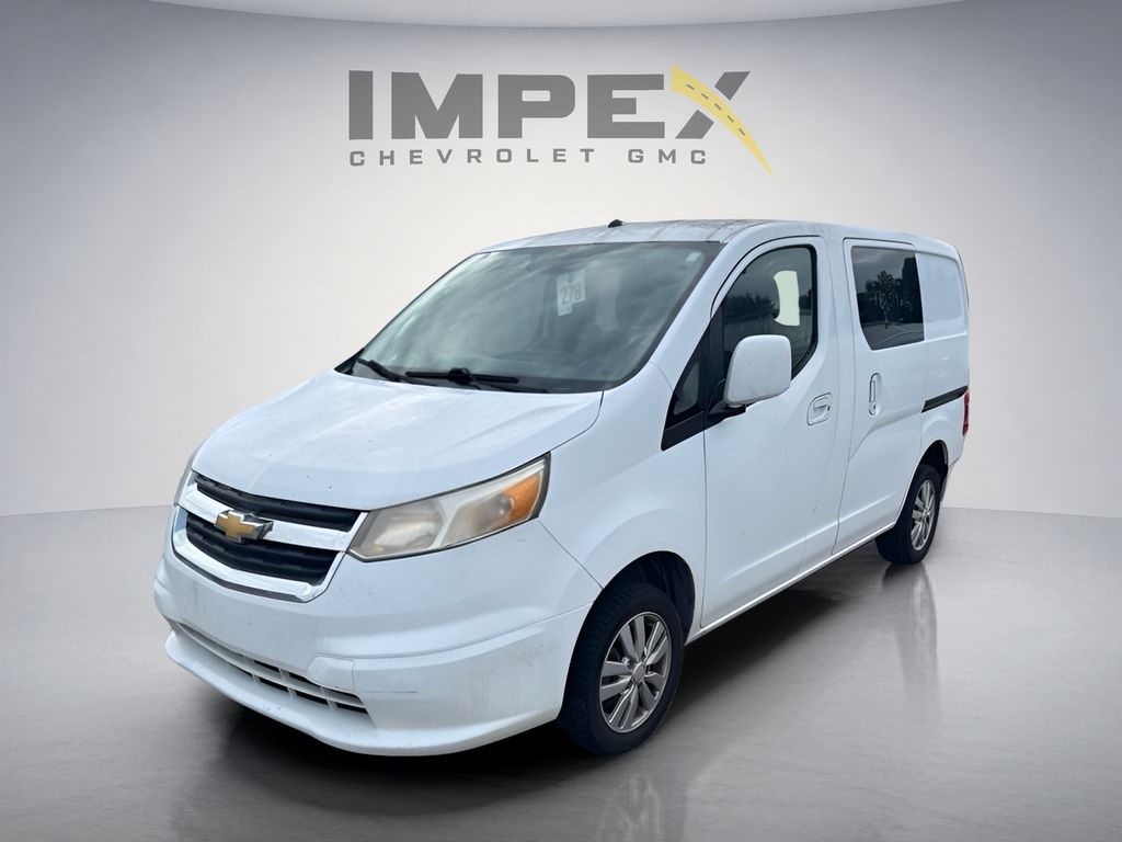 Designer White 2015 Chevrolet City Express Van Front-Wheel Drive Continuously Variable Transmission