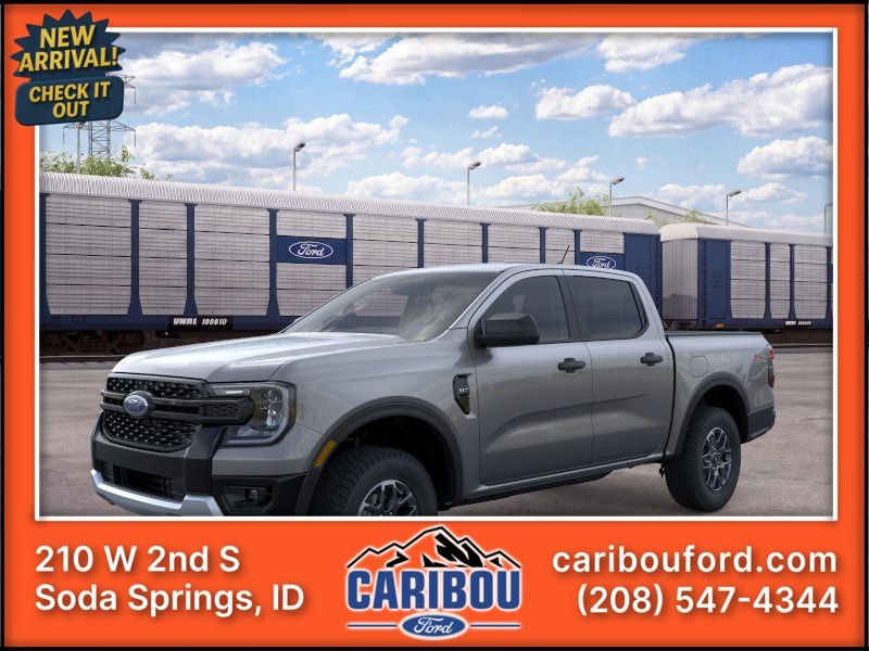 Carbonized Gray Metallic 2026 Ford Ranger Pickup Truck Four-Wheel Drive Automatic