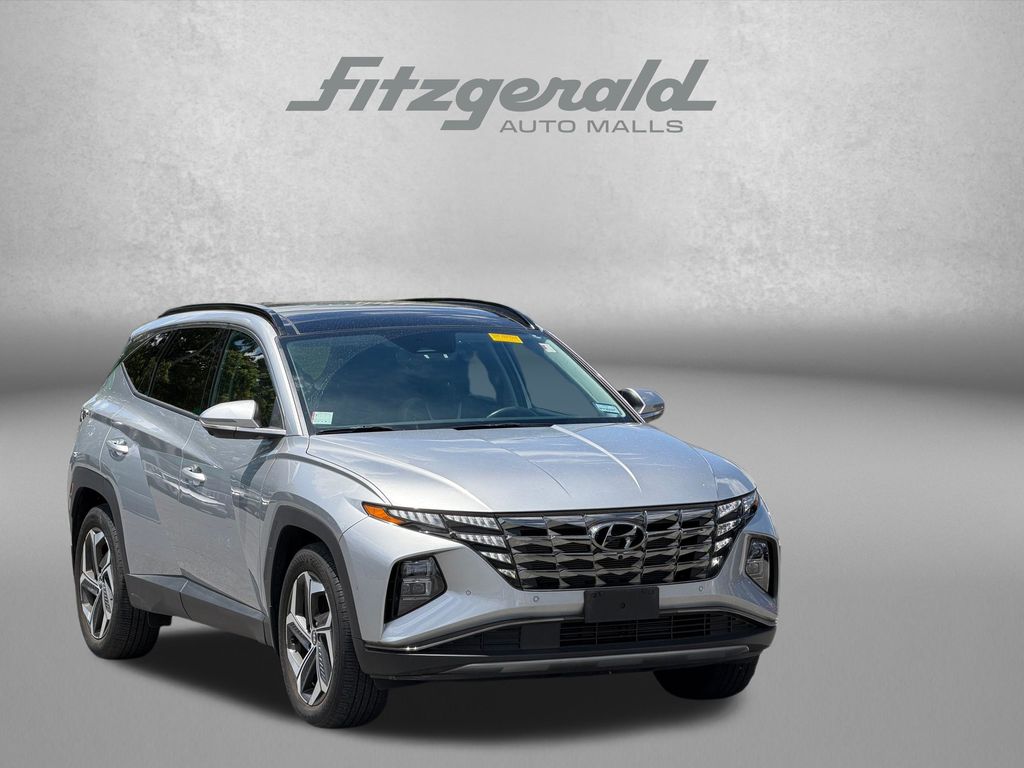 Shimmering Silver 2023 Hyundai Tucson SUV / Crossover Front-Wheel Drive 8-Speed Automatic