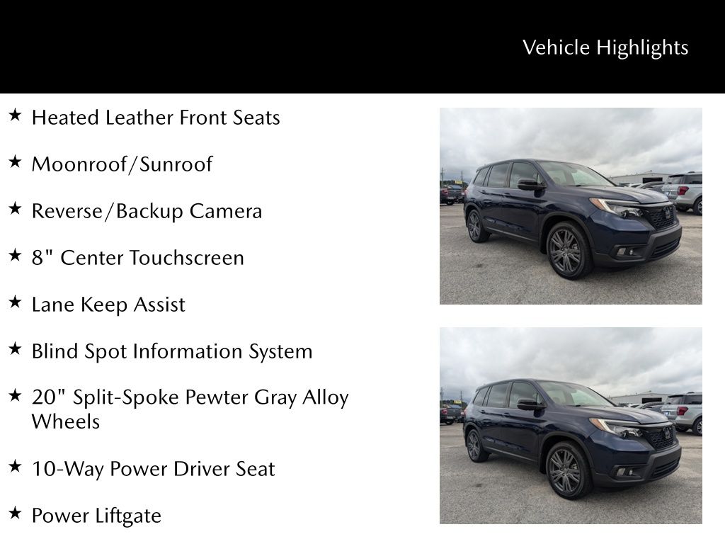 2020 Honda Passport 2WD EX-L