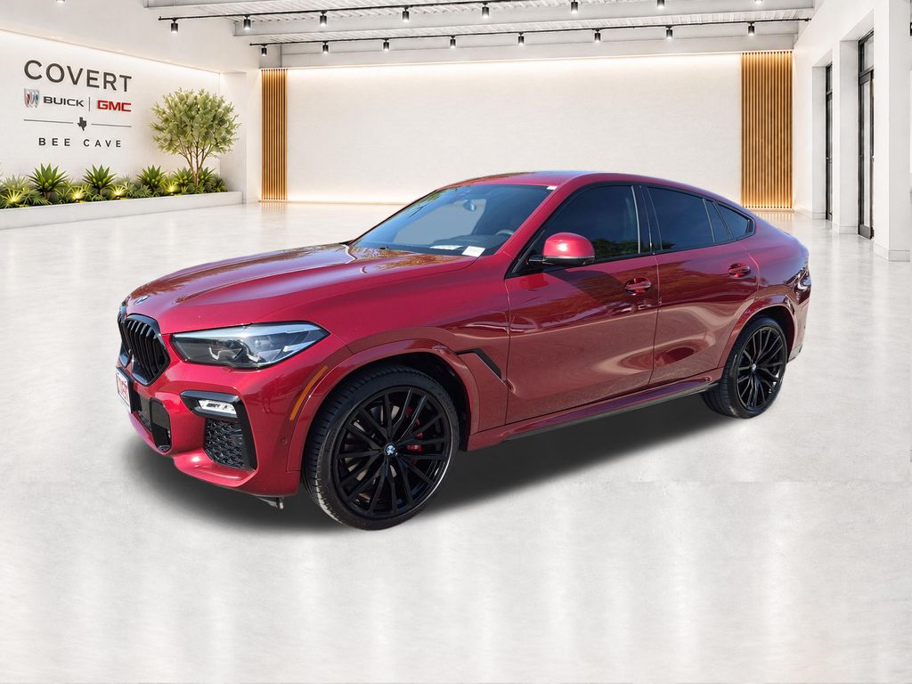 Used 2021 Red BMW xDrive40i image 4