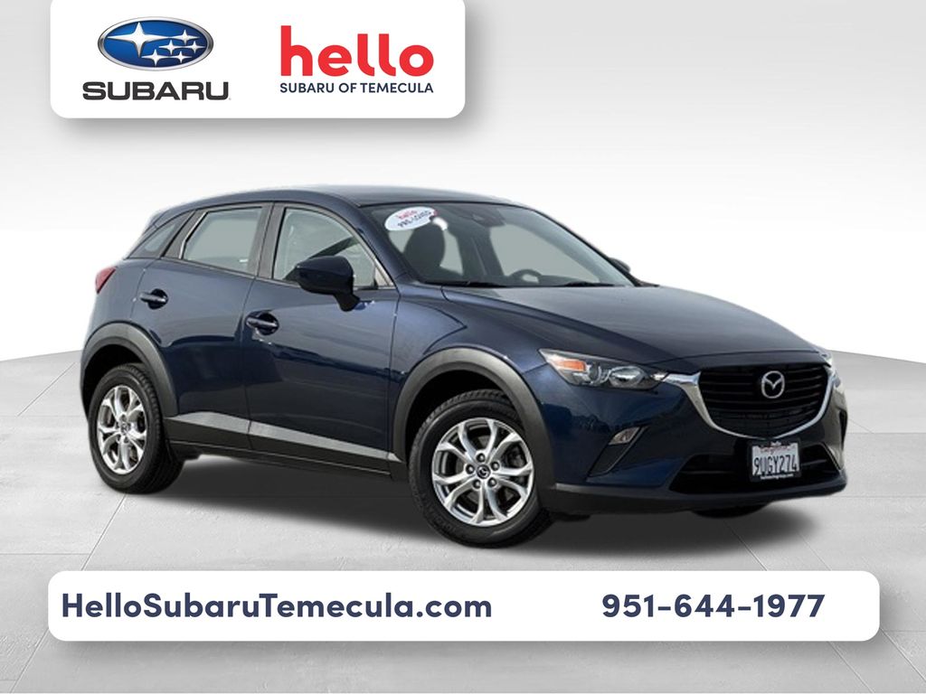 Deep Crystal Blue Mica 2018 Mazda CX-3 Sport AWD SUV / Crossover All-Wheel Drive 6-Speed Automatic