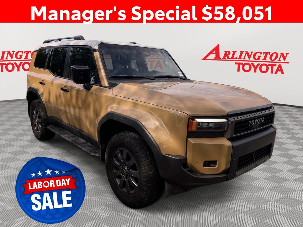 Trail Dust/Gray Scape 2024 Toyota Land Cruiser SUV / Crossover Four-Wheel Drive 8-Speed Automatic