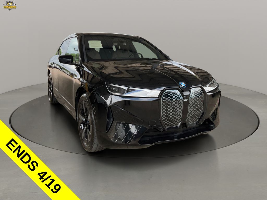 Black Sapphire Metallic 2023 BMW iX xDrive50 AWD SUV / Crossover All-Wheel Drive Automatic