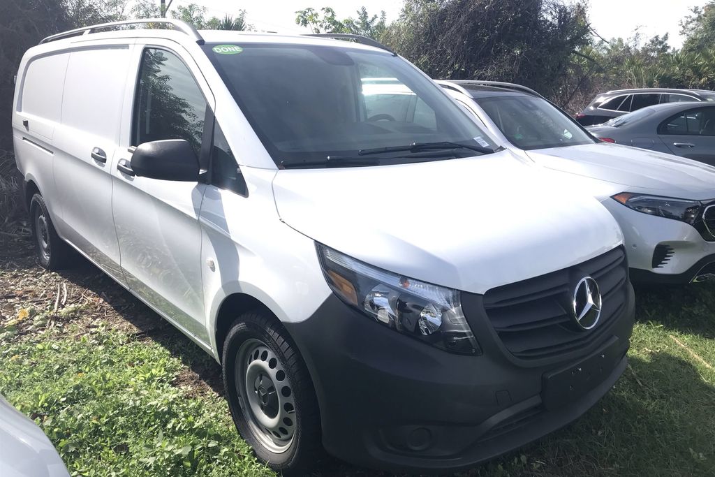 White 2023 Mercedes-Benz Metris Van Rear-Wheel Drive 9-Speed Automatic