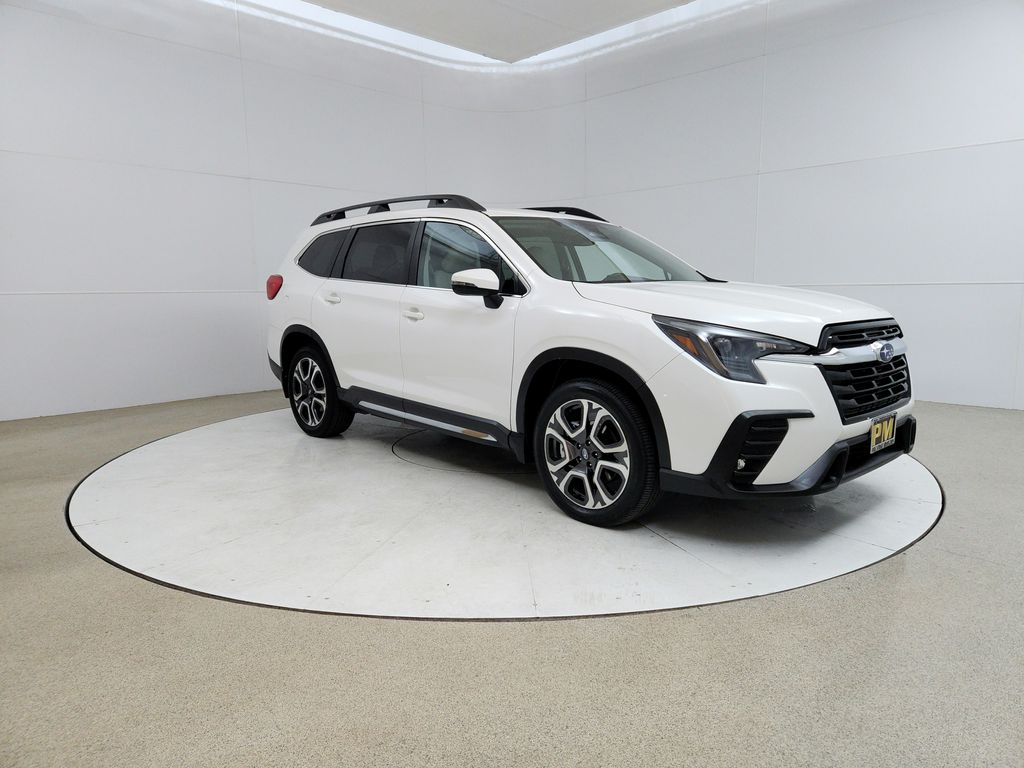 Crystal White Pearl 2023 Subaru Ascent Limited 7-Passenger AWD SUV / Crossover All-Wheel Drive Continuously Variable Transmission