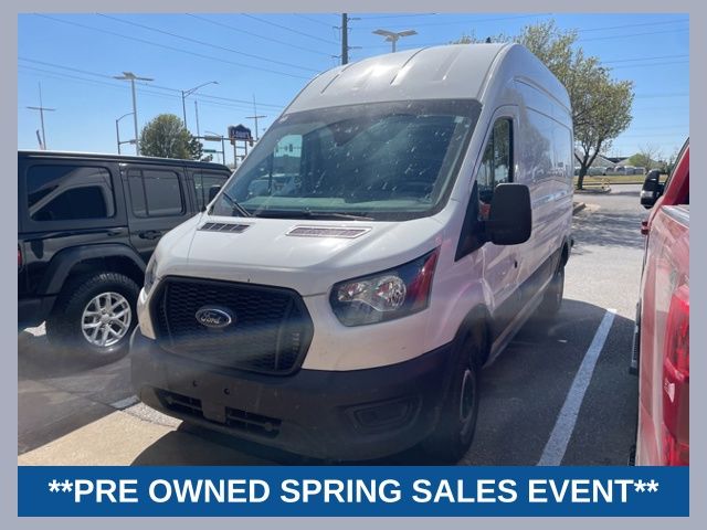 Oxford White 2024 Ford Transit Cargo 250 High Roof LB RWD Van Rear-Wheel Drive